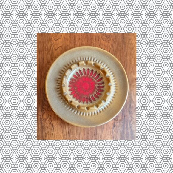 Vintage Robert Maxwell Midcentury Pottery Ash Tray - Picture 1 of 10